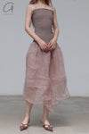 marc le bihan tube top dress 21924 VIEUX ROSE old rose (21925)